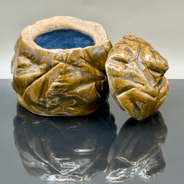 Rock inspired treasure pot
