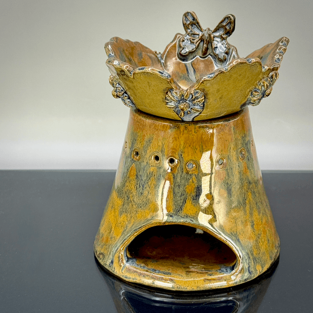 Wax melt burner