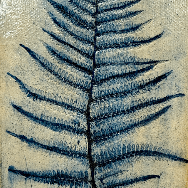 Cobalt Fern Tile