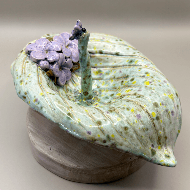 Hosta Leaf Ring/Jewellery Dish