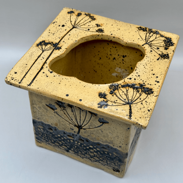 Handmade ceramic vessel