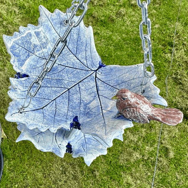 Sycamore Bird Feeder/Bath