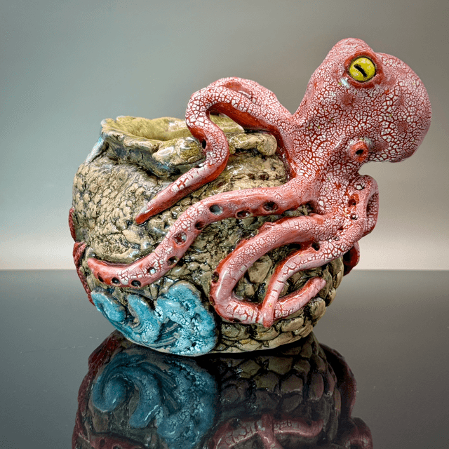 Octopus reef crack pot