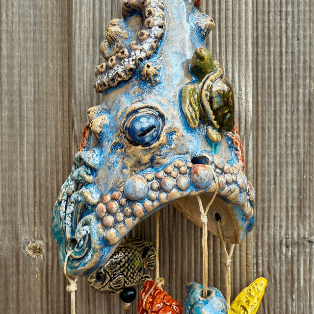 Coral Reef inspired Wind Chime
