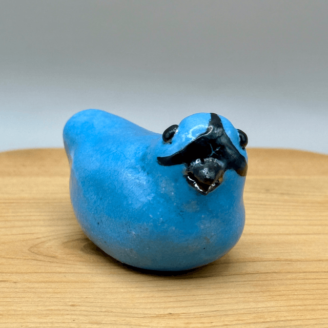 Small blue bird whistle