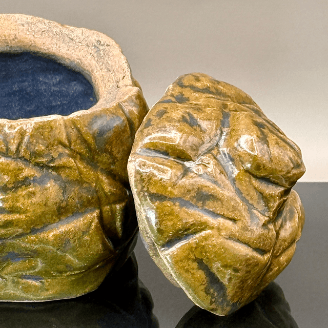 Rock inspired treasure pot
