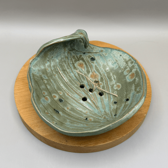 Hosta leaf soapdish
