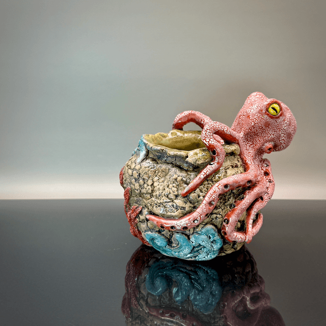 Octopus reef crack pot