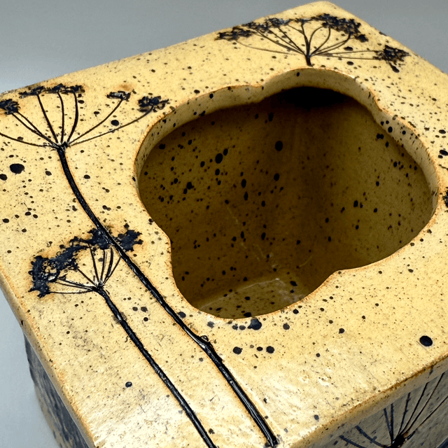 Handmade ceramic vessel